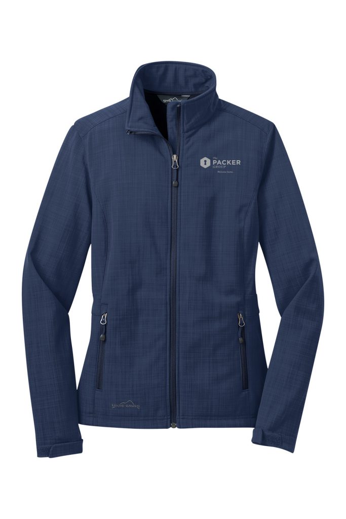 Eddie Bauer® Ladies Shaded Crosshatch Soft Shell Jacket The Packer